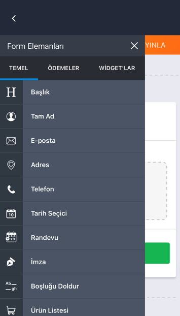 Jotform Mobil Formlar'ı Kullanarak İlk Formunuzu Oluşturma Image-5
