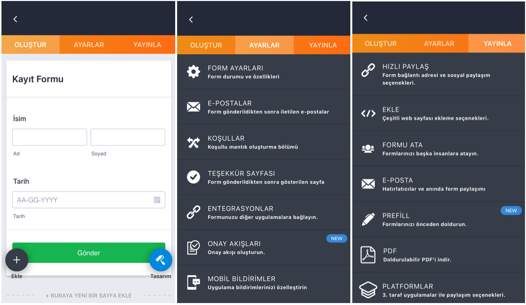 Jotform Mobil Formlar'ı Kullanarak İlk Formunuzu Oluşturma Image-6
