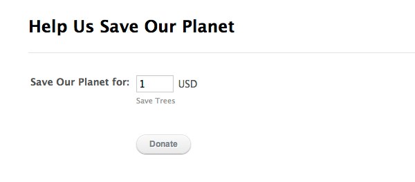 donation form Screenshot 21