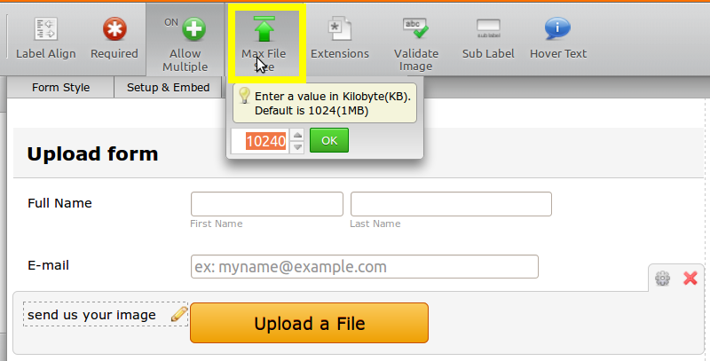Upload of files larger than 100mb doesnt work Image 1 Screenshot 20
