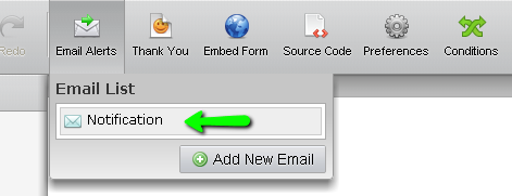 How can I get notifications when someone fills out a form to go to someone other than me? Image 1 Screenshot 40
