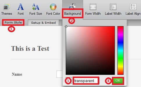 How can I make the background of my form transparent? Image 1 Screenshot 20