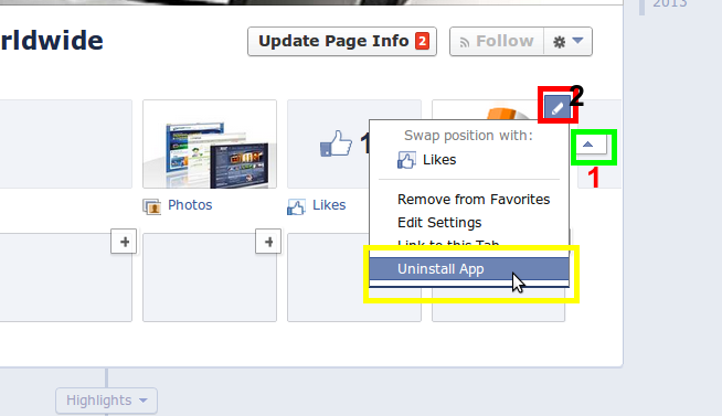 Remove form from Facebook Image 1 Screenshot 20