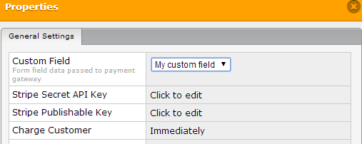 Feature request: Send form field data to Stripe description field Screenshot 41