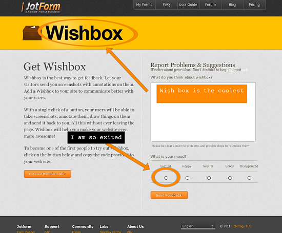 wishbox feedback