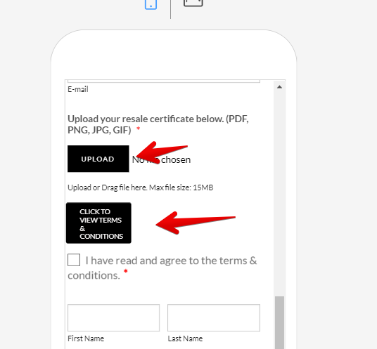 What widget is used on this form to expand the conditions? Image 1 Screenshot 20