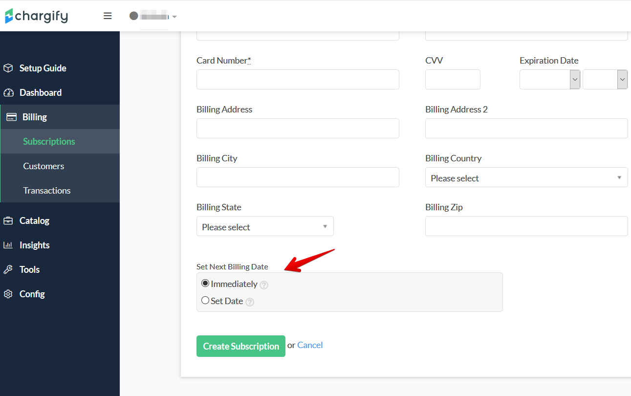 Is the number of payments option available for subscriptions in all the integrations? Image 2 Screenshot 41
