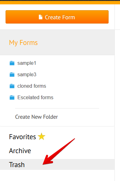 How to restore deleted forms? Image 1 Screenshot 20