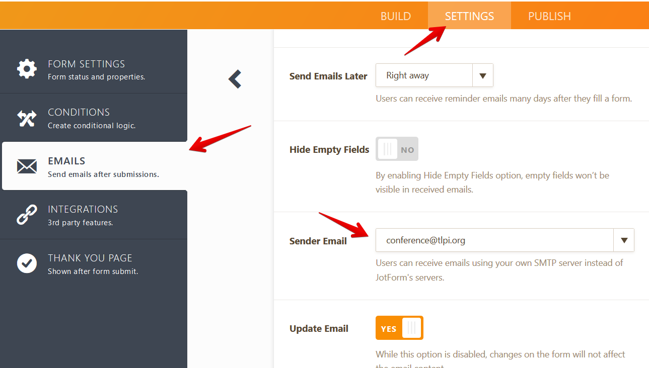 Form autoresponder is not emailing email field in form Image 1 Screenshot 20