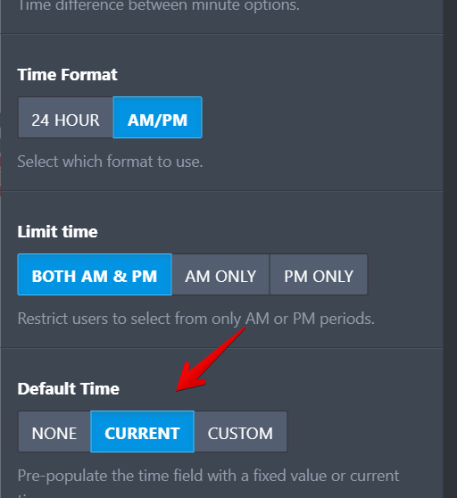 Allow form to be available for a specific time range each day Image 2 Screenshot 61