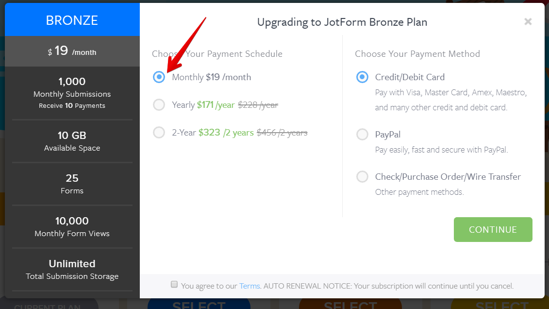How to be billed monthly? Image 1 Screenshot 20