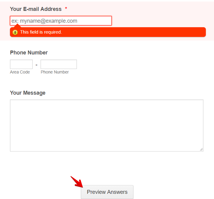 Anyway customers can proof their forms before submitting? Image 1 Screenshot 20