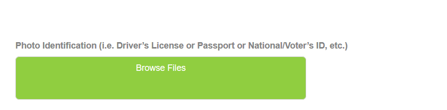 Photo ID and Sensitive Information upload field not permitted? Image 1 Screenshot 20