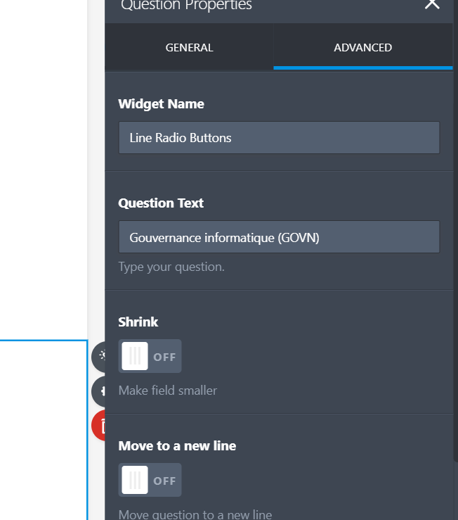 Line Radio Button widget: cannot edit hover text Image 1 Screenshot 20
