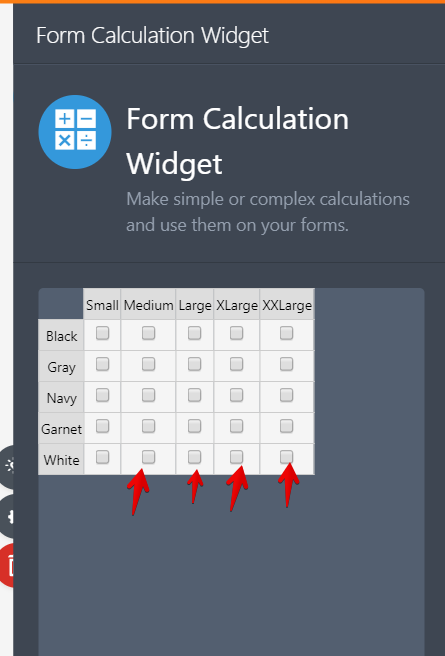 Form Calculation Widget and Fields IDs Image 1 Screenshot 20