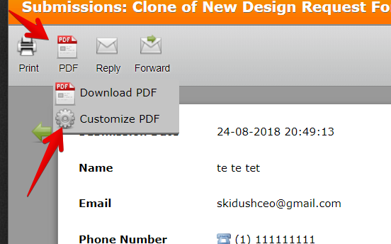 How to construct a PDF to look like email notification? Image 1 Screenshot 20