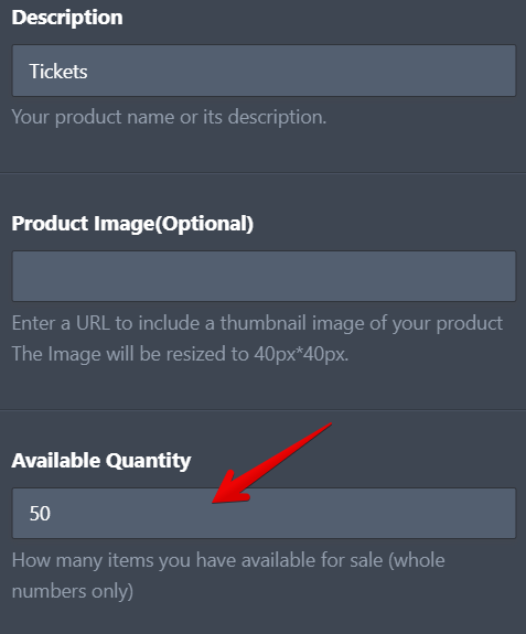 How can I cap the number of tickets sold on jotform?  Image 2 Screenshot 61