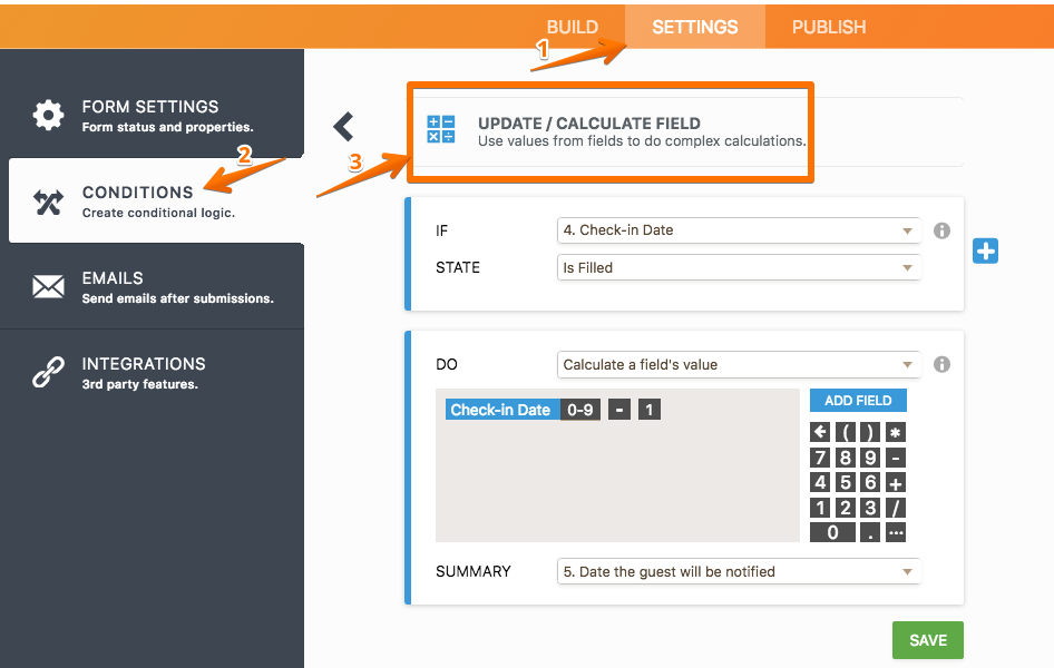 Conditional Logic Update/Calculate Field