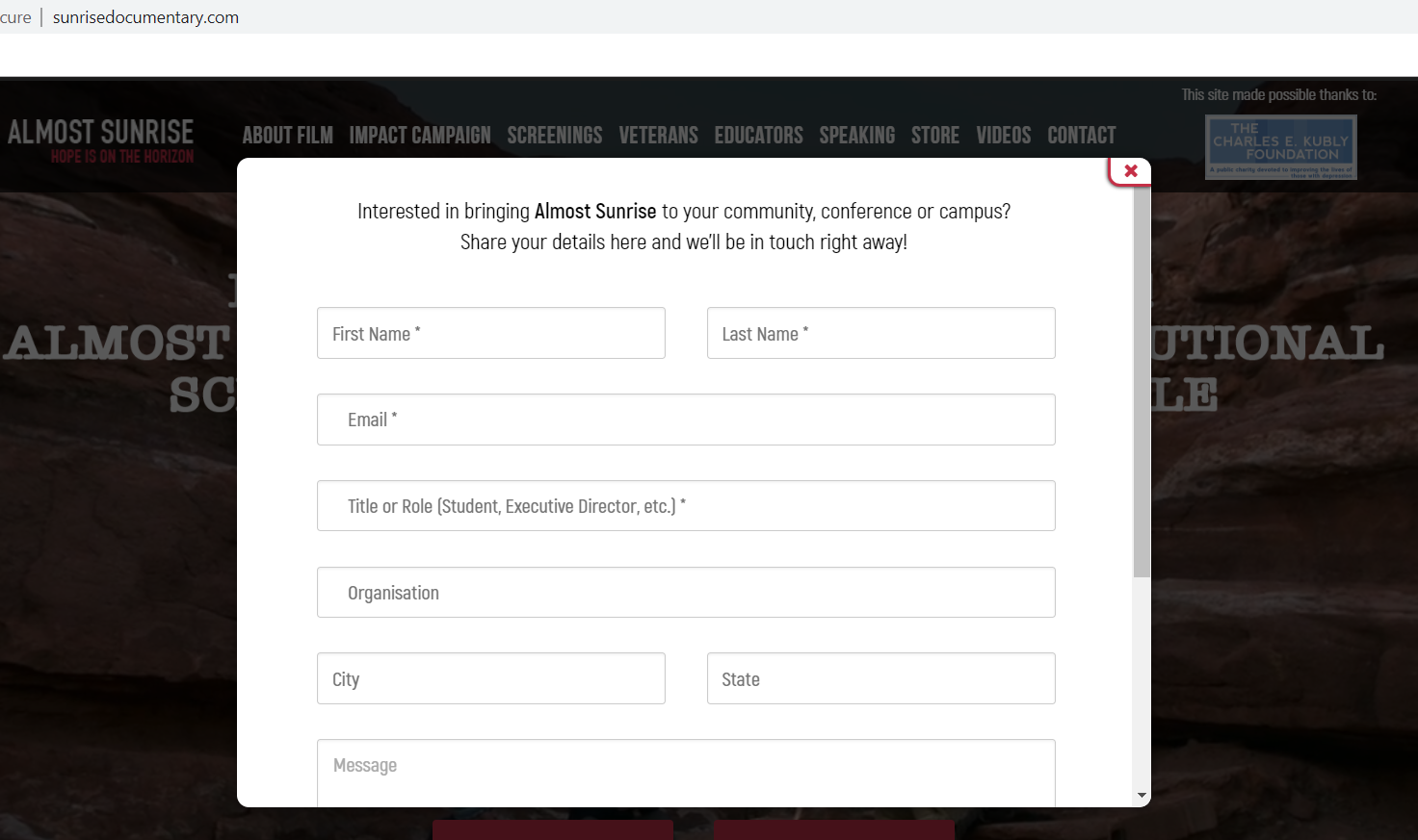 Embedded Forms coming up blank Image 1 Screenshot 20
