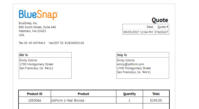 invoice company for subscription Image 1 Screenshot 20