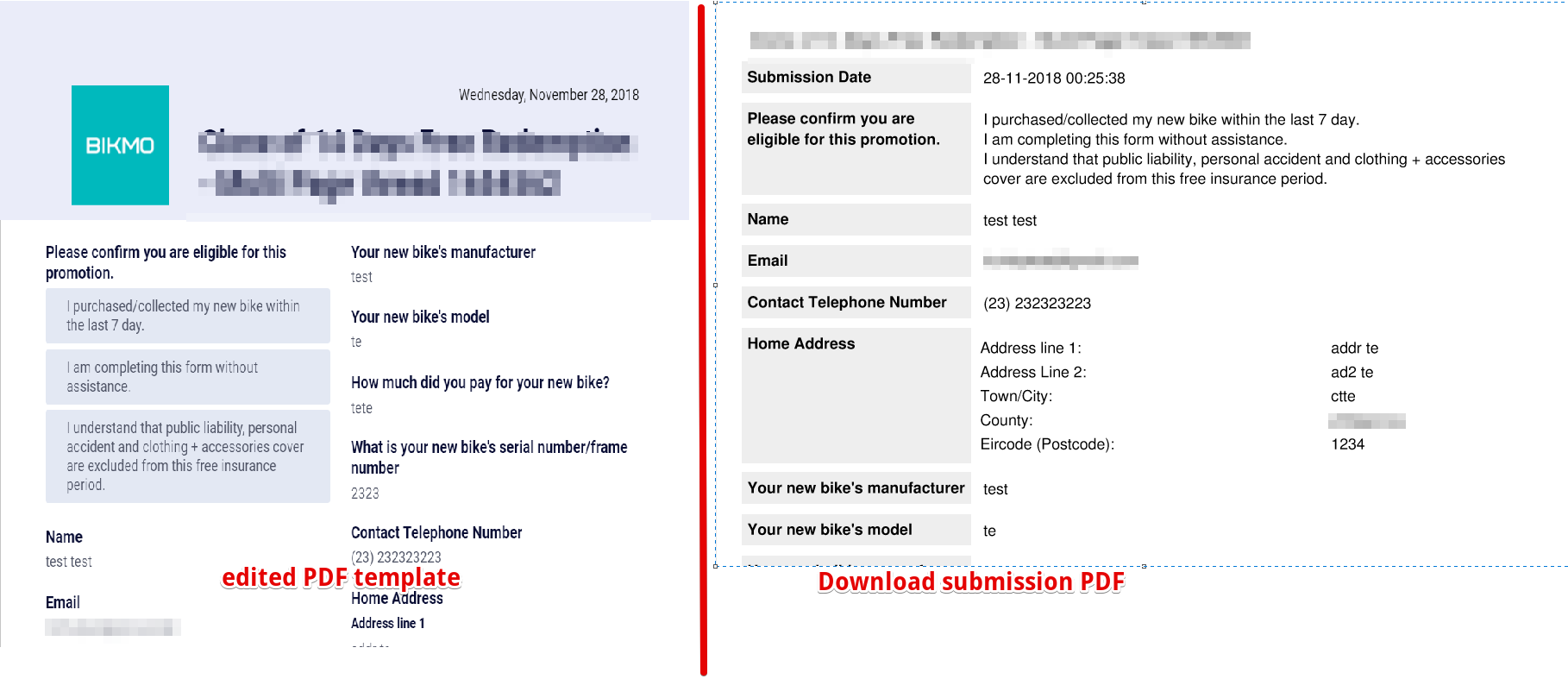 Customize PDF template: to be able to download all submissions at once using the edited PDF template Image 1 Screenshot 20