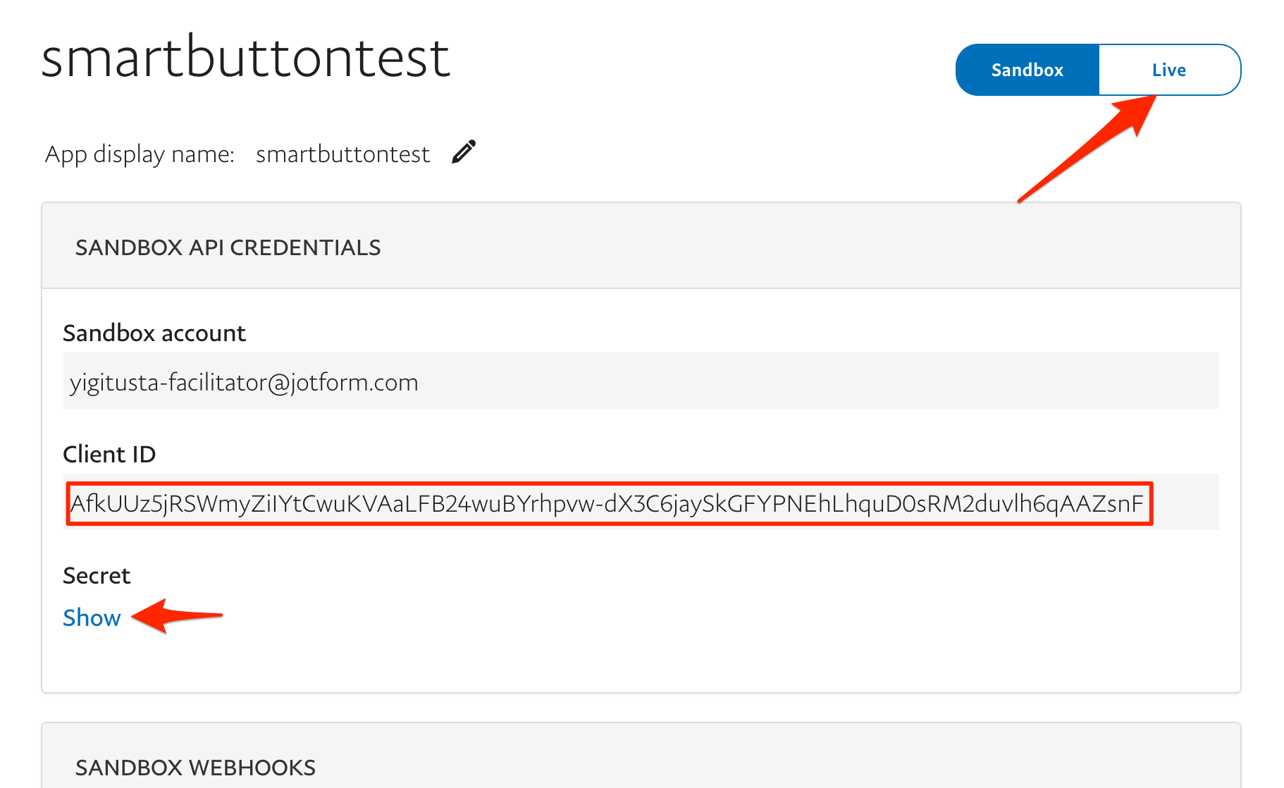 PayPal checkout client authentication failed error Image 2 Screenshot 41