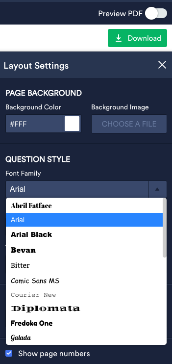 PDF FIllable: Why downloaded form does not keep font style?  Image 1 Screenshot 20