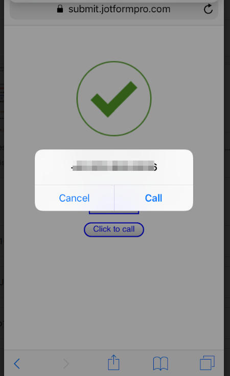 Add a call now nutton on the form? Image 1 Screenshot 20