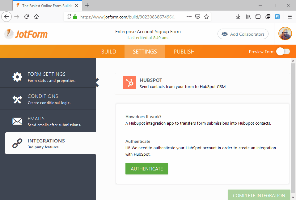 jotform salesforce integration jotform salesforce integration
