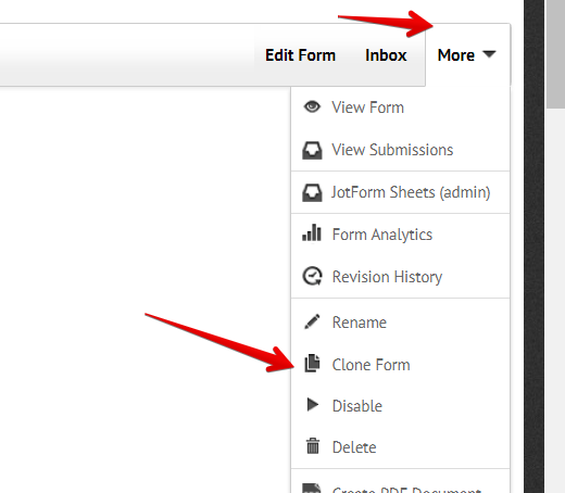 Cloning forms: Is it possible to copy multiple forms at once? Image 1 Screenshot 20