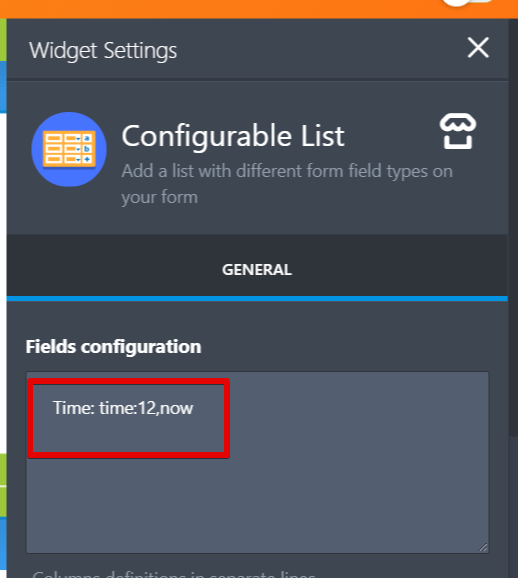 How do I configure the time field to show no default time? Image 2 Screenshot 41