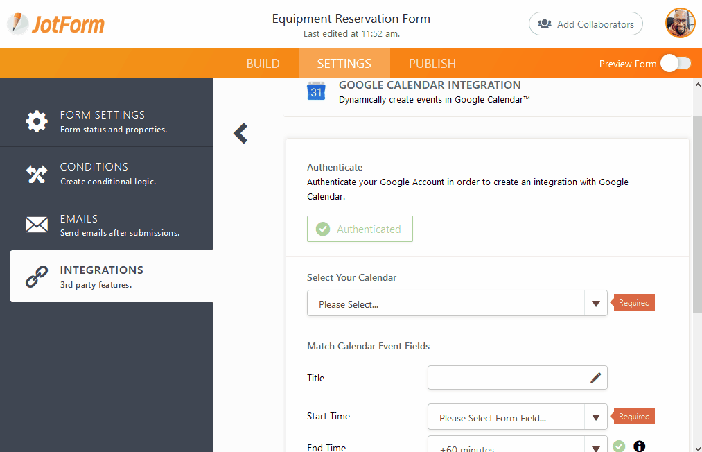 How to Use Google Calendar: Create Events with Your Form - VCFA