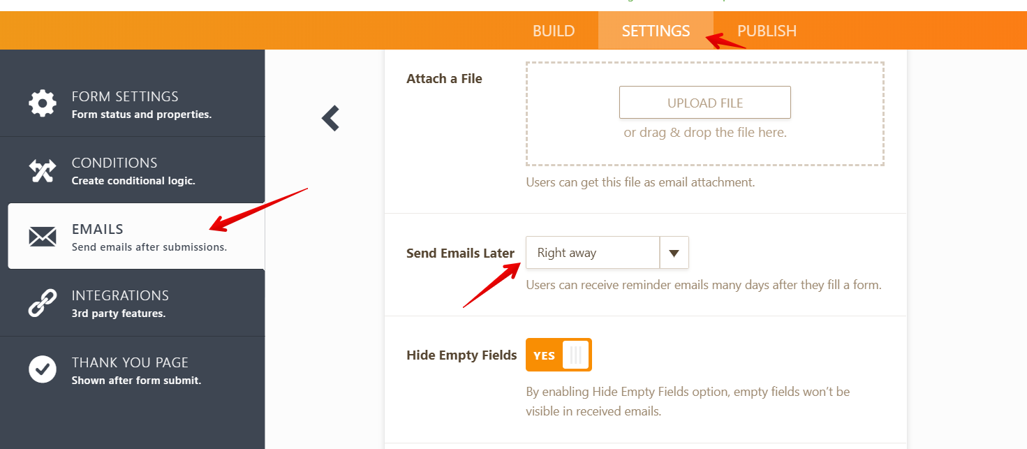 jotform clicksend sms integrations
