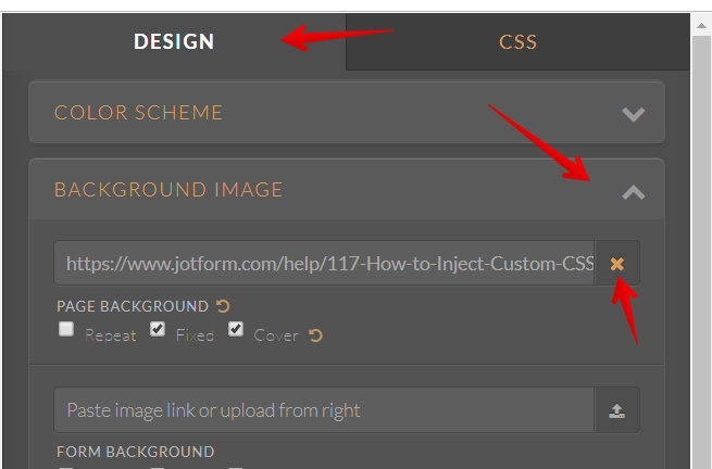 How To Cover The Full Background Image Of The Form