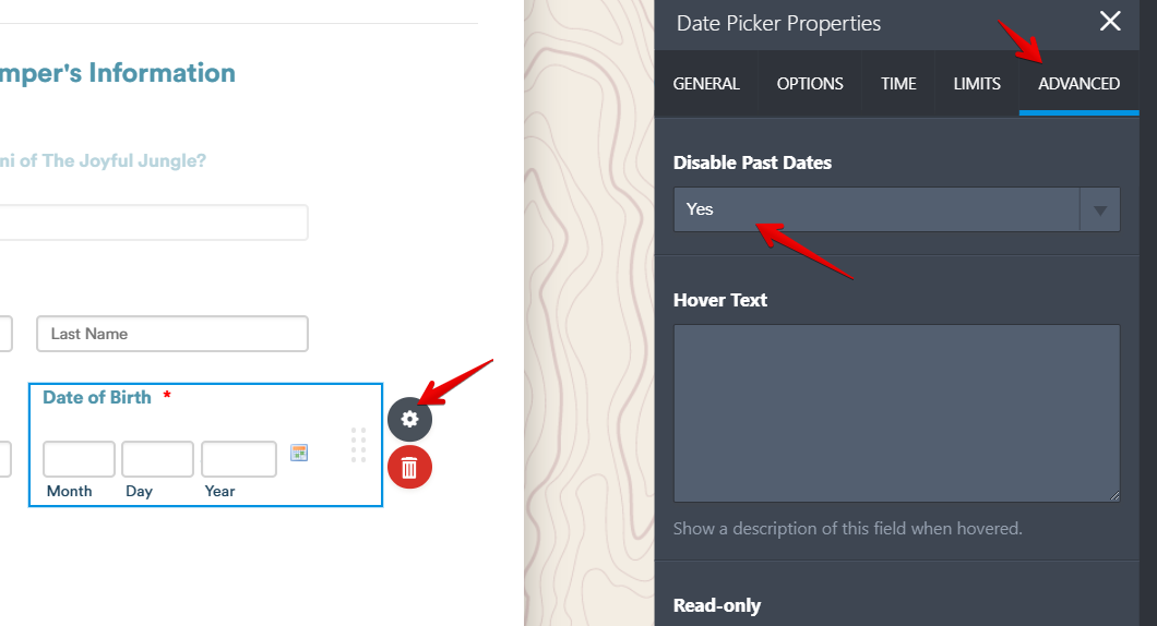 How to edit date picker and dropdown options? Image 1 Screenshot 30