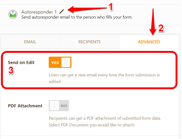 Can a User edit a choice on a form after it has been submitted? Image 1 Screenshot 30