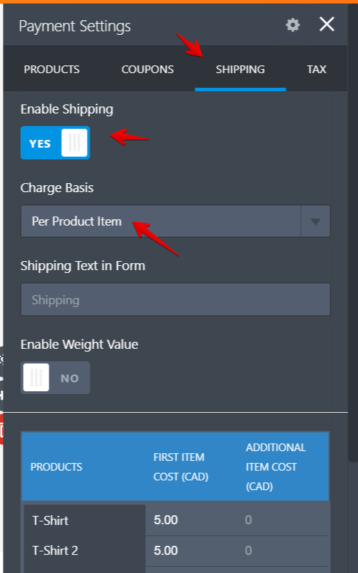 Shipping options based on free pickup or fee per item Image 1 Screenshot 40