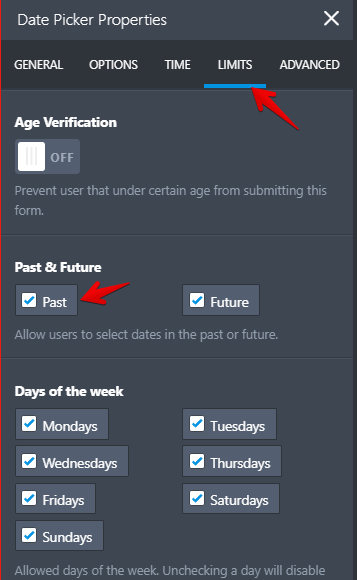 How to disable past dates? Image 1 Screenshot 20