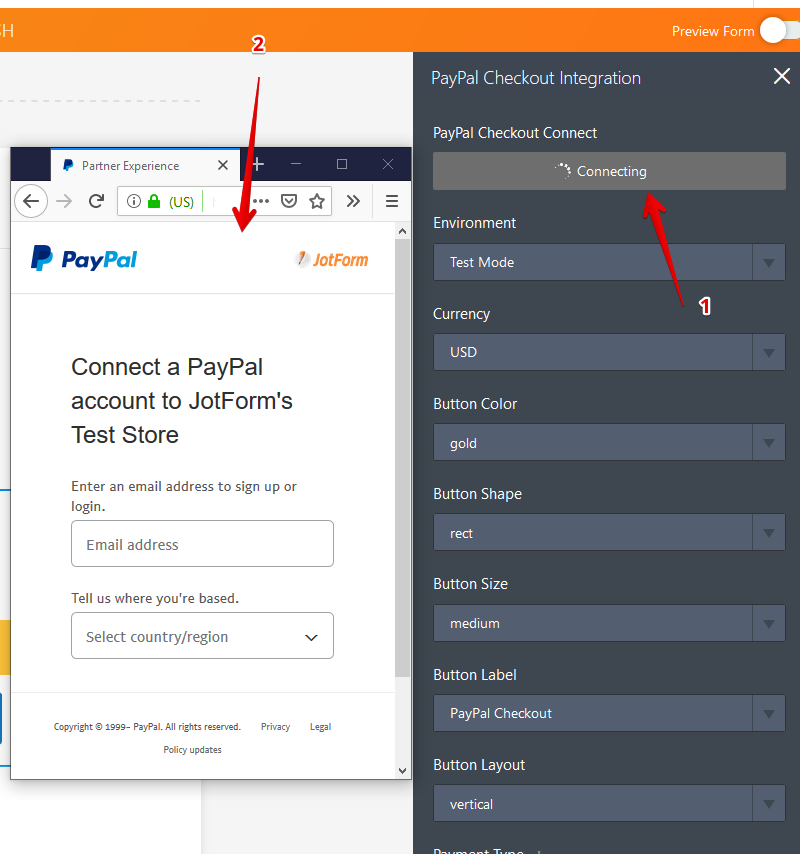 Form not accepting payment Image 1 Screenshot 20