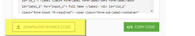 Id like to add the form to my site without using the iframe Screenshot 20