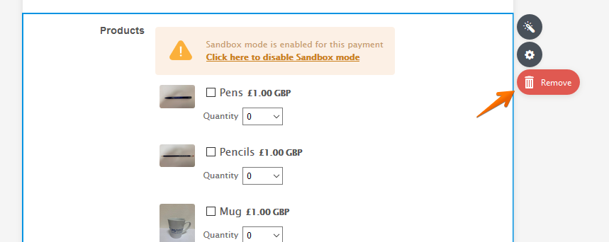 Can I create an order form without  payment transactions? Image 1 Screenshot 20
