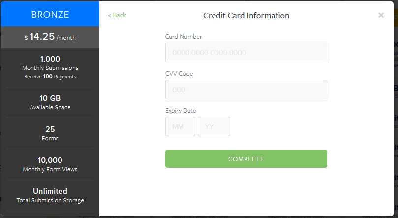 How can I change the credit card information on file? Image 1 Screenshot 20
