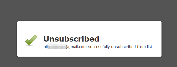unsubscribe from mailing list Image 1 Screenshot 20