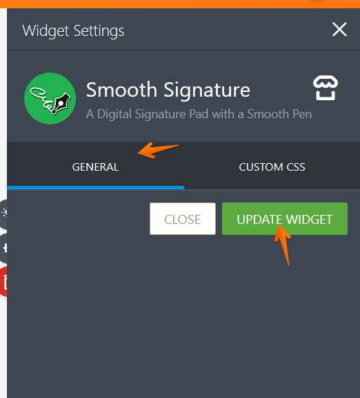 Smooth Signature widget slow to respond Image 1 Screenshot 20