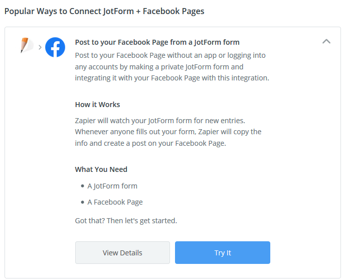 Facebook posts from a form? Image 1 Screenshot 20
