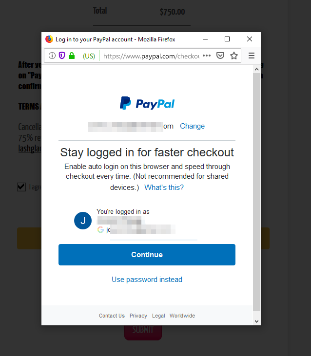 Receiving erron in PayPal checkout Image 2 Screenshot 41