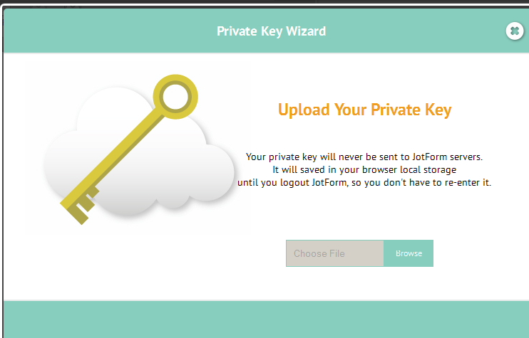 Can I sign up for a new account and use my existing key in encryption? Image 2 Screenshot 41