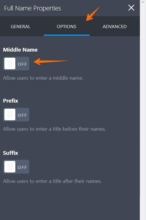 add middle name on field Image 1 Screenshot 20