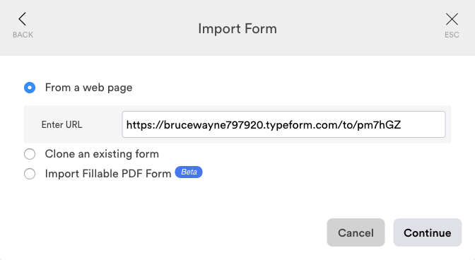 Forms: Import forms Image 4 Screenshot 83
