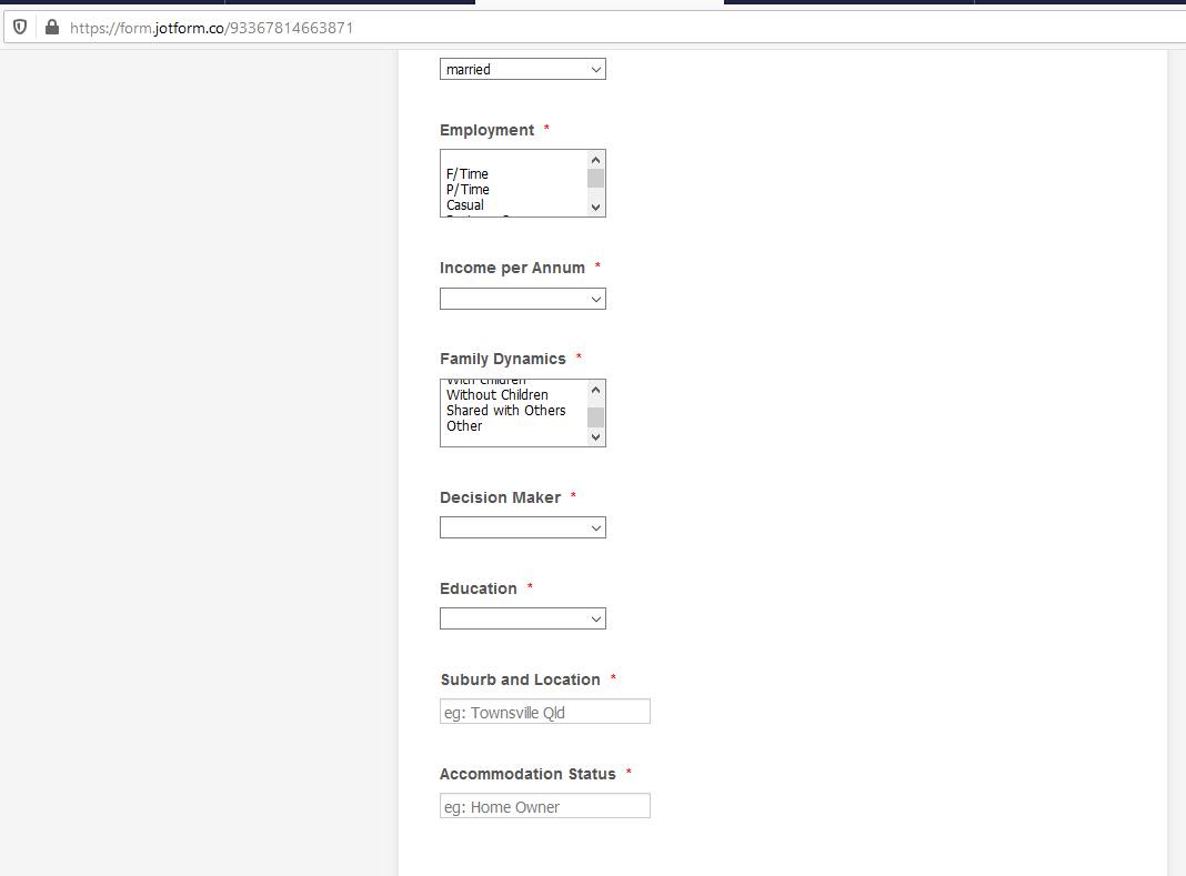 For some reason I am unable to pulish this form  Image 1 Screenshot 20